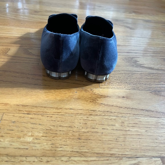 *SOLD* Beautiful Velvet Ferragamo Loafers - Picture 3 of 7